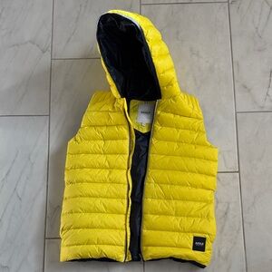 AIGLE Vibrant Yellow Hooded Puffer Vest